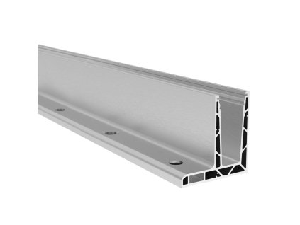 58303 celosklenene zabradlie profil duty vrchne kotvenie