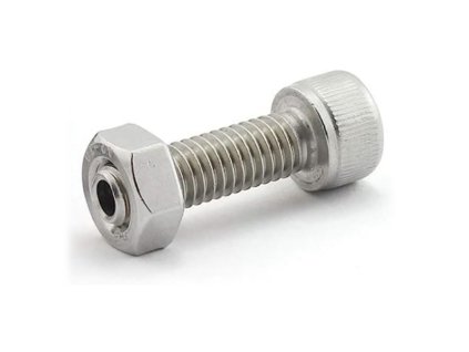 58336 skrutka nerezova m8x25 s maticou