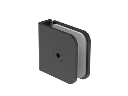 58690 zasklenie pevne drziak skla aisi 304 black