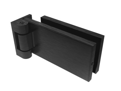 58702 zaves pre sklenene dvere black