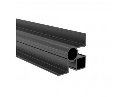 58960 hlinikovy plotovy stlpik 60x60 rohovy 6000mm