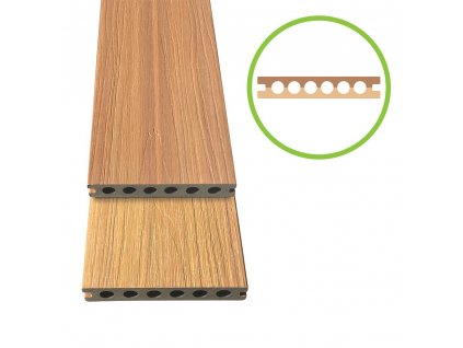 58993 wpc podlahova doska 138x23x2900mm hneda sv hneda