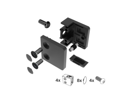 59167 drziak skla set