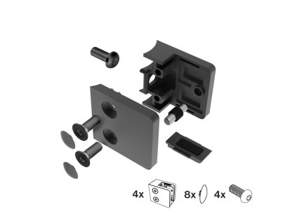 59170 drziak skla zabradlie set