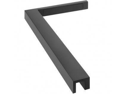 59701 stabilizacny uholnik sklo stena black