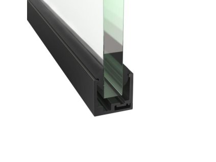 59731 zasklenie pevne profil u skladany 20x21mm