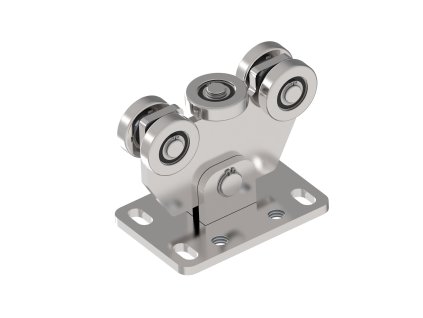 60010 vozik nosny s jednou platnou inox profile 60x60