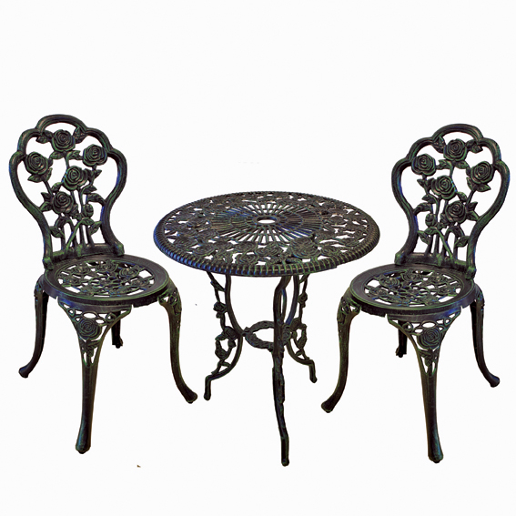Záhradný nábytok Al-set, 2 x chair, 1 x table, bla