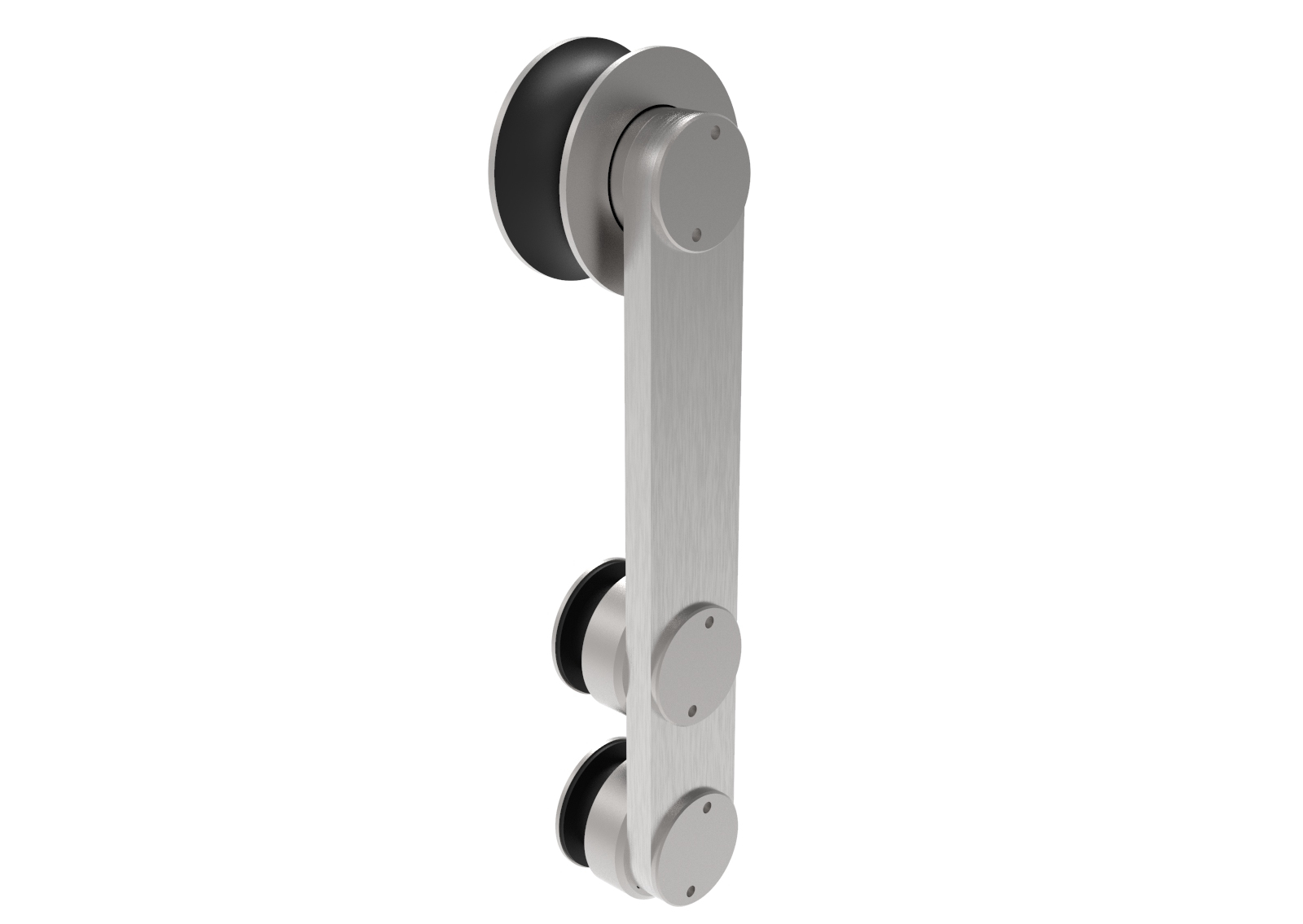 Posuv - pojazdová kladka AISI304, glass t 8,10,12m