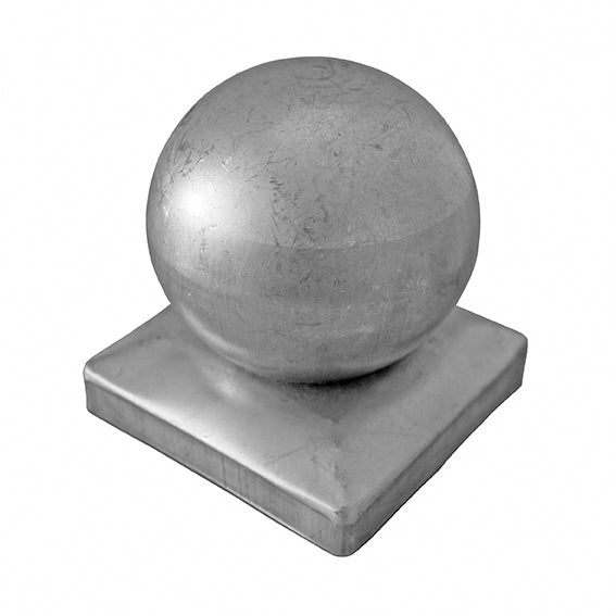 Krytka na stĺpik s guľou 100x100, D100, t1mm