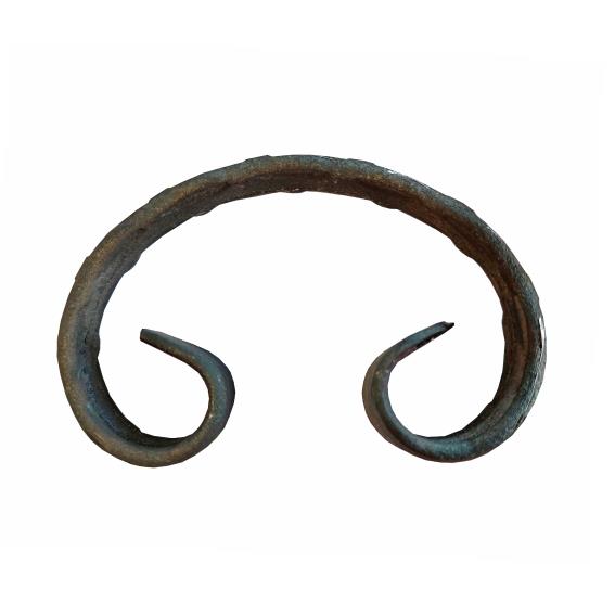 Element tvaru-C h100, b65, 12x6mm, zdobený