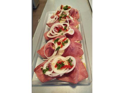 Rozbeefový chlebíček