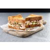 tuna sandwich with mayo vegetables gray stone background (1)