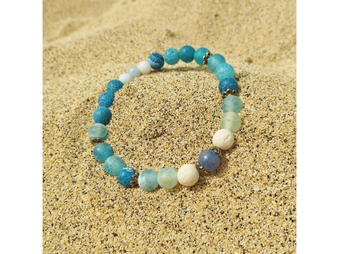 Náramek- nebesky modrý