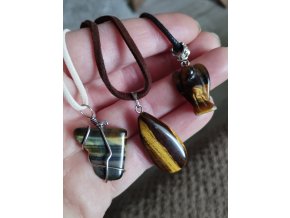 Set 3 ks náhrdelníků (tygří oko) 🐯