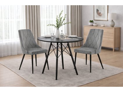 80 ČIERNY + IMOLA SIVÁ (ČIERNE)