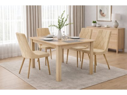 SONOMA + IMOLA BÉŽOVÁ (DREVO)