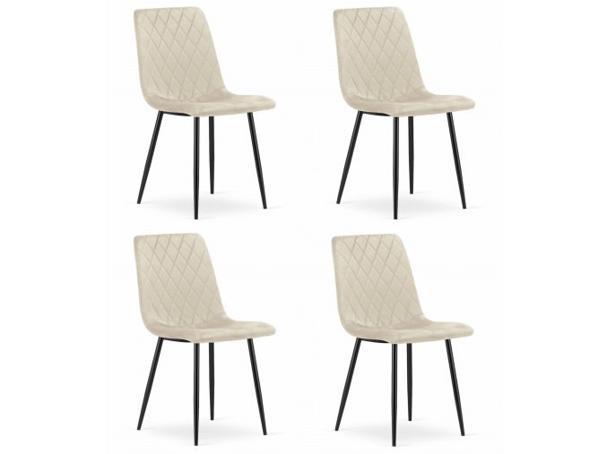 3870 krzeslo TURIN bez aksamit x4