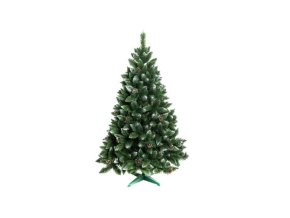 Umelý 3D vianočný stromček BOROVICA smaragdová 220cm so šiškami