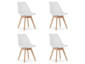 3316 krzeslo MARK biale x4