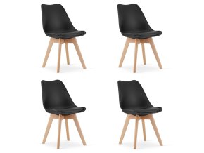 3319 krzeslo MARK czarne x4