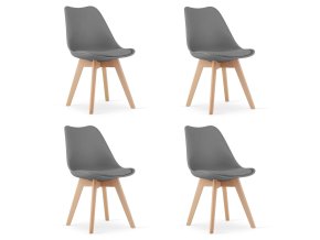 3318 krzeslo MARK grafitowe x4