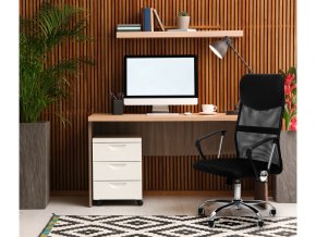 Ergonomická kancelárska stolička s priedušným operadlom