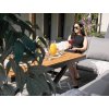 slo pl HLINIKOVY TEAKOVY ZAHRADNY NABYTOK ROHOVA SOFA STOL 2 TABURETY ANTRACITOVA SEDE VANKUSE 0411 2341 5