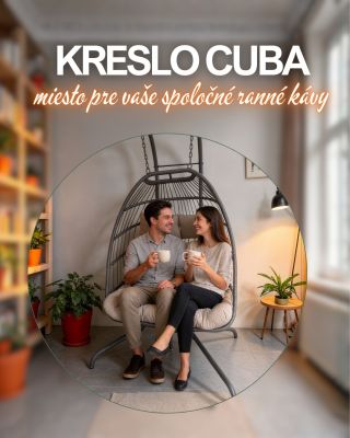 Zadaj kód "obal50" a získaš zľavu na obal závesného kresla. A k tomu DOPRAVA ZDARMA! 😮😲 Toto štýlové sivé kreslo s extra...