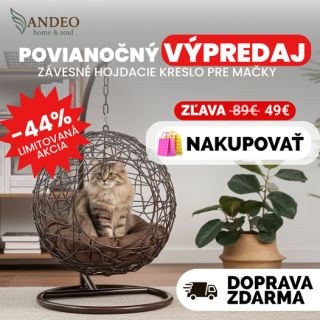 🐱 Doprajte svojej mačke vlastný kúsok luxusu. Originálne kresielko je ideálne na odpočinok aj spánok a zároveň pôsobí ako...