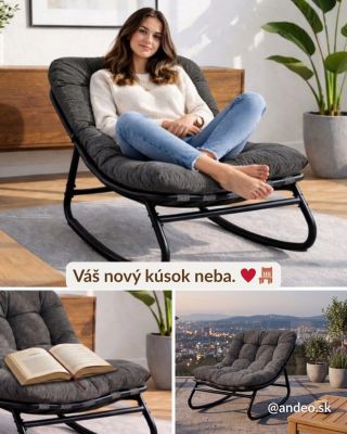 Nádych. Výdych. A pocit, že sa zastavil čas. 🙏 Doprajte si chvíľku, ktorá patrí len vám, v objatí kresla Aurora. ♥️ Či už...