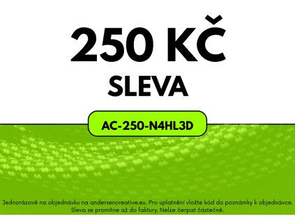 Slevový kupón 250 Kč
