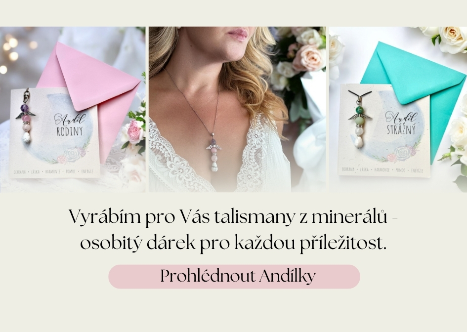 Andělské talismany z minerálů