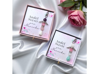 Privesek andel stesti maminka