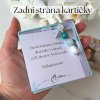 Andílek z minerálů - zadní strana