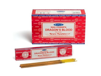 Vonné tyčinky Shrinivas Satya Dragon's Blood , 15 g