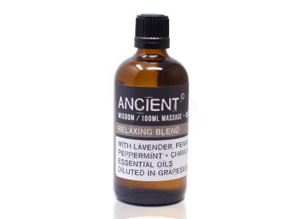 Aroma olej pro masáže a do koupele Relaxační Směs, 100 ml