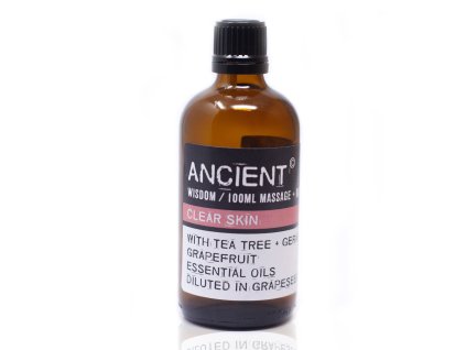 Aroma olej pro masáže a do koupele Čistá pokožka směs, 100 ml