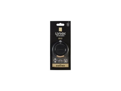 Osvěžovač vzduchu Lynx 3D Hanging Air Freshener Gold, 20 g