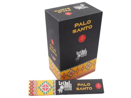 Tribal Soul Vonné tyčinky Palo Santo (Svaté dřevo), 15 g – jemná dřevitě-sladká očistná vůně Palo Santa | Andivo