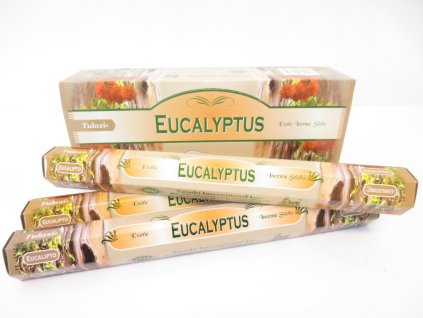 TULASI Vonné tyčinky EUCALYPTUS, 20 ks