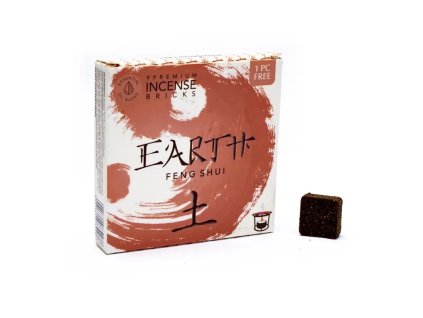 Aromafume Vonné cihličky Feng Shui Earth Země, 9 ks