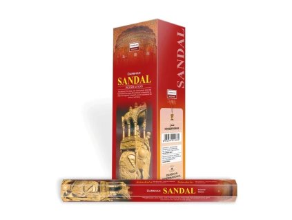 Darshan Vonné tyčinky Sandal Santalové dřevo, 20 ks