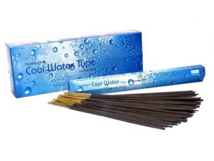Darshan Vonné tyčinky Cool Water Hexa, 20 ks