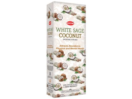 HEM Vonné tyčinky White Sage Coconut, 20 ks