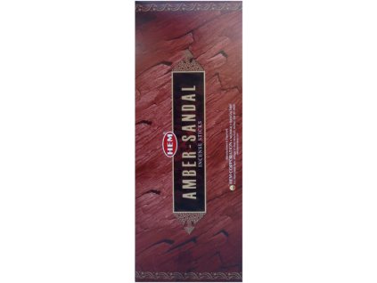 HEM Vonné tyčinky Amber Sandal, 20 ks