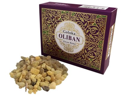Goloka Oliban resin display stand 12 x 50g 1