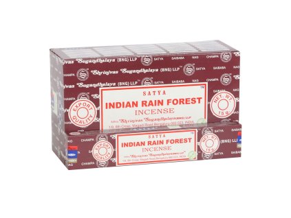 Shrinivas Satya Vonné tyčinky Indian Rain Forest, 15 g