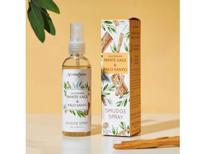Aromafume Vonný esenciální olej ve spreji Californian White sage & Palo santo, 100 ml 1