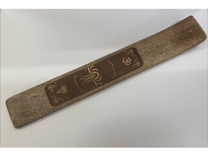 Green Tree Stojánek na vonné tyčinky Namaste (dřevo mango), 25 cm